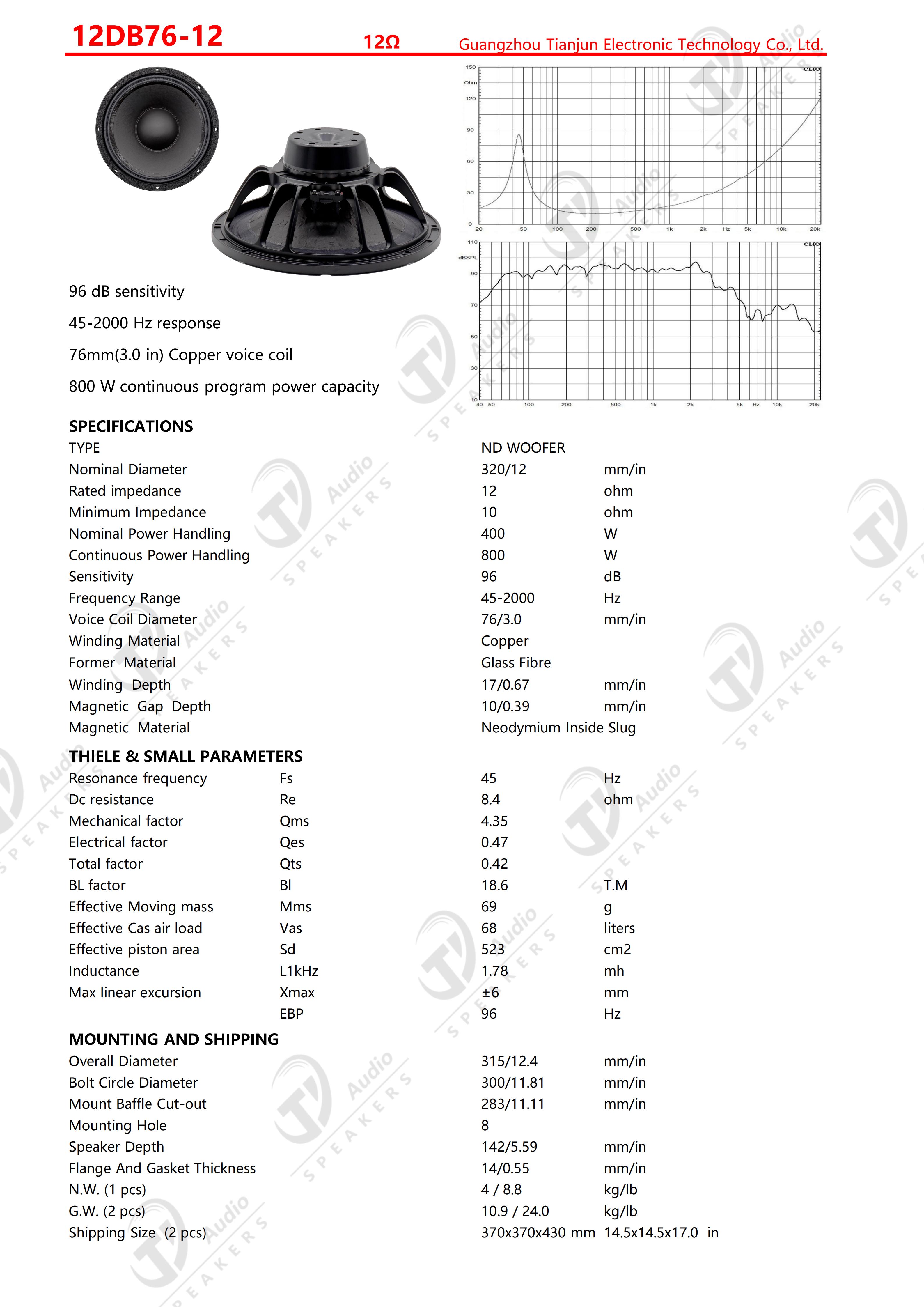 12DB76-12 ts
